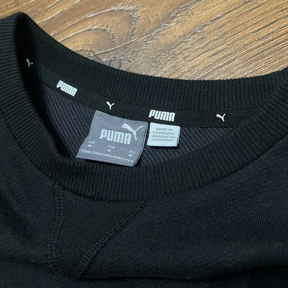puma black crewneck - Picture 6 of 6